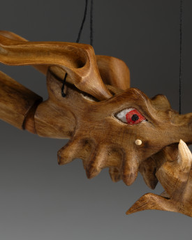 Dragon – Hand-Carved Wooden Marionette